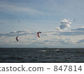 kite surfing, kite-surfing, kitesurfing 847814