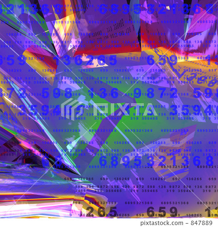 Number background 847889
