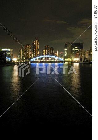 永井橋夜景 永井橋夜景 849637
