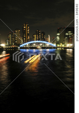 永井橋夜景 永井橋夜景 849640
