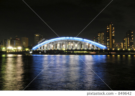 Nagai Bridge Night view Nagai Bridge Night view 849642