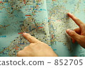 map, digit, finger 852705