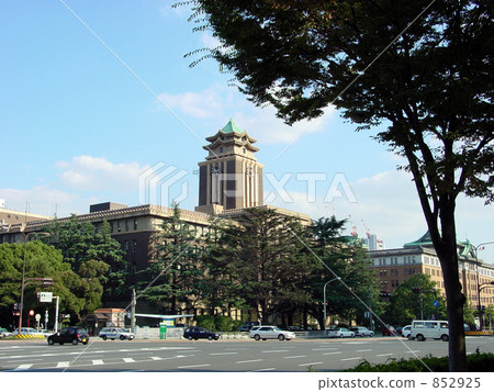 名古屋市政廳的交叉口 852925