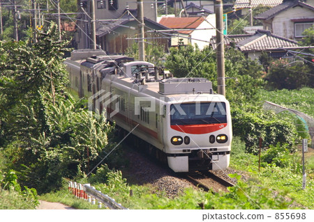 試驗列車 鋼軌探傷車 柴油列車 855698