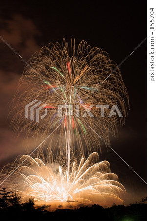 Waterfront fireworks Waterfront fireworks 855704