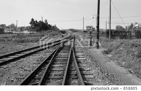 Railway private railway · Tobu Railway Kumagaya line Showa 56 years 858805