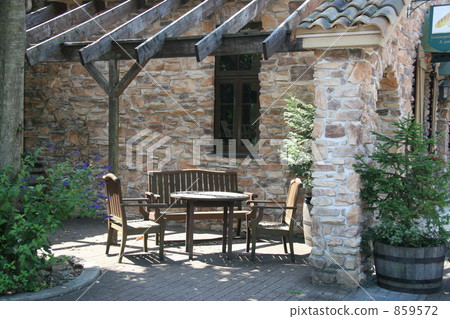 deck chair, deckchair, table 859572