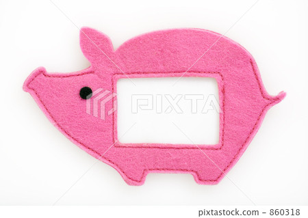 Pig name tag 860318