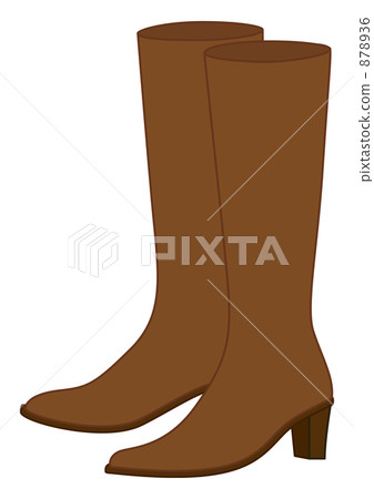 Brown long boots 878936