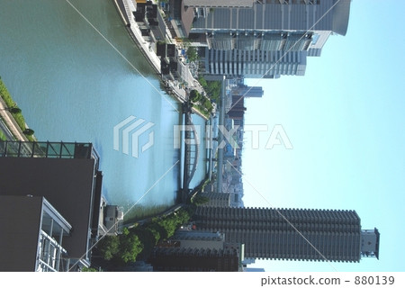 dojima river, dojima ohashi, osaka 880139