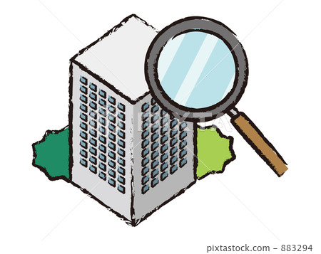 比爾和放大鏡 883294