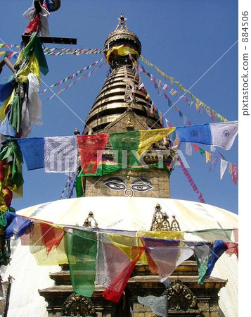 加德滿都 佛塔 尼泊爾 884506