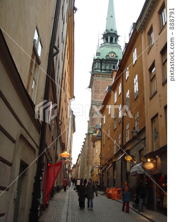 gamla stan, stockholm, the old town 888791