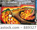 mural, mural paintings, picture 889327