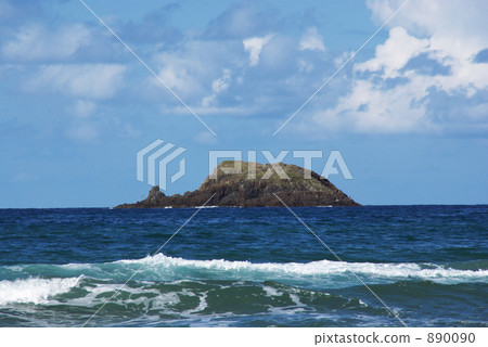 藍天和鯨魚島 890090