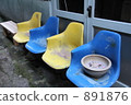 bench, benches, alley 891876