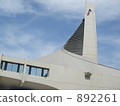 gymnasium, exterior, facade 892261