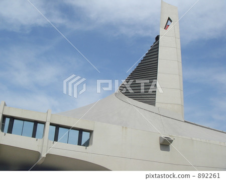 gymnasium, exterior, facade 892261