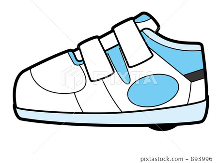 Illustration of children's shoes with rollers on heel part Illustration of children's shoes with rollers on heel part 893996