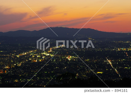 Night view from Wakakusa mountain 894181