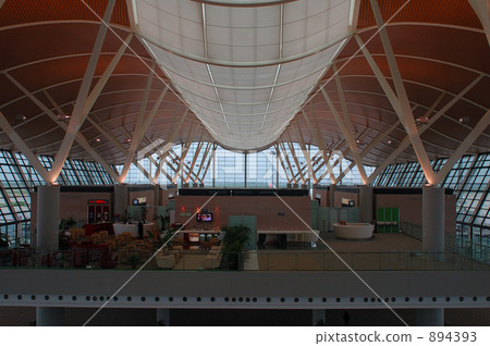 international airport, ceiling, pudong airport 894393