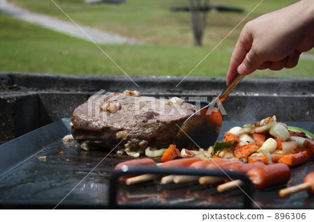 燒烤男人的食物 896306