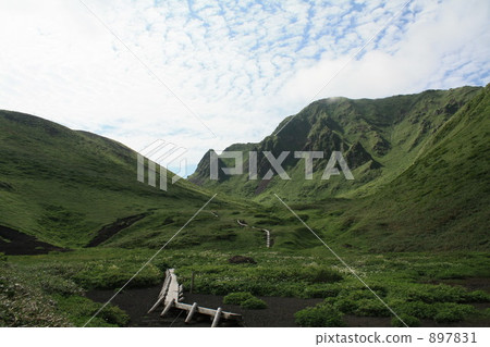 秋田駒岳 山 堆 897831