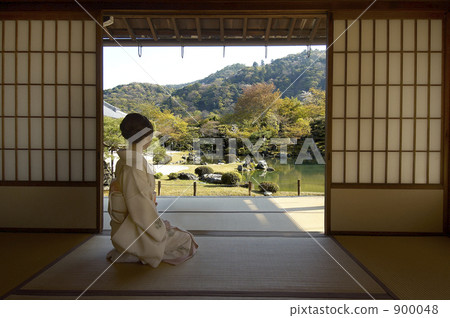 日式房間 和室 天龍寺 900048