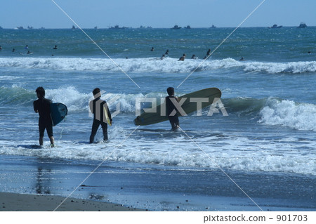 Longboard three people 901703