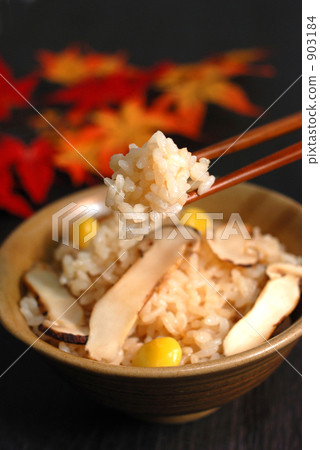 Matsutake mushroom rice Matsutake mushroom rice 903184