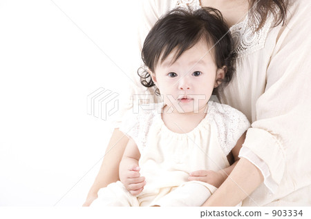 gaze, stare at, mother and child 903334