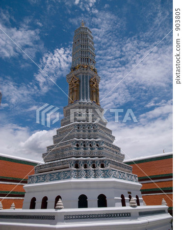 Wat Phra Keo的寶塔 903805