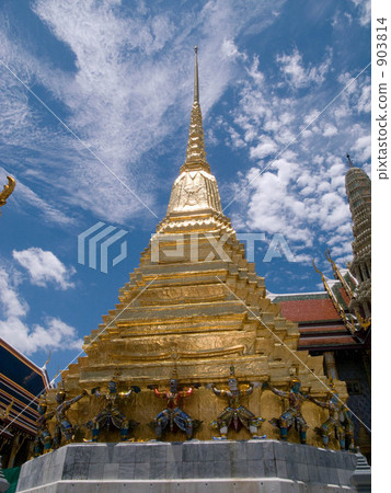 Wat Phra Keo的寶塔 Wat Phra Keo的寶塔 903814