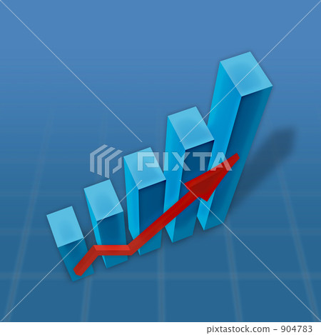 3D bar chart 3D bar chart 904783