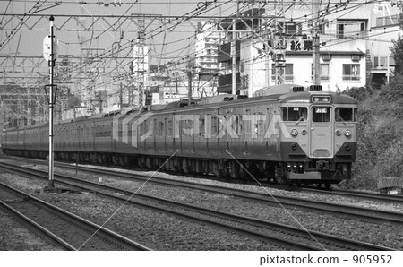 鐵路鐵路/東海道線113系列火車昭和時代56 鐵路鐵路/東海道線113系列火車昭和時代56 905952