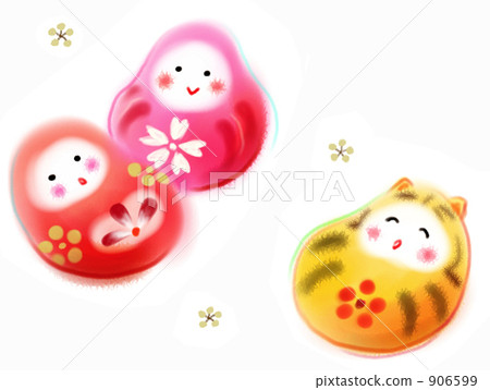 15 Tiger Daruma 1 906599
