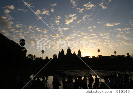 angkor wat, pagoda, historic ruin 910149