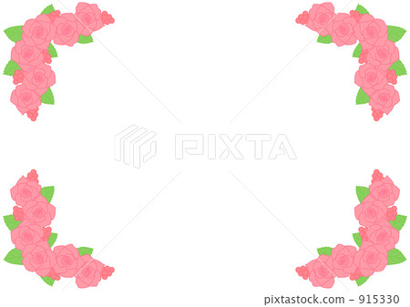 Rose frame frame (Pink pepper berry) 915330