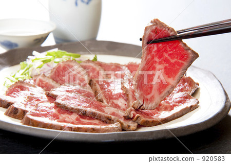 Tataki of beef 920583