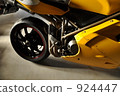 Profile of racing motorcycle Profile of racing motorcycle 924447