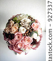 round bouquet, preserved flower, wedding bouquet 927337