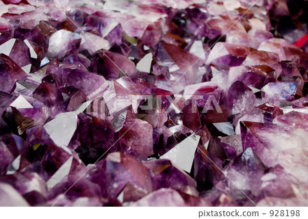 紫水晶的原始紋理/特寫/材料 928198