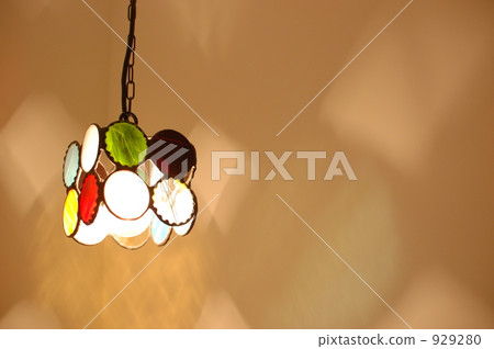 彩色玻璃燈 929280