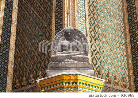 Wat Phra Keo金雕象 930969