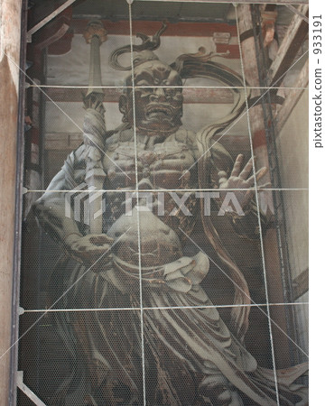 Todaiji Temple Nioh的雕像 Todaiji Temple Nioh的雕像 933191