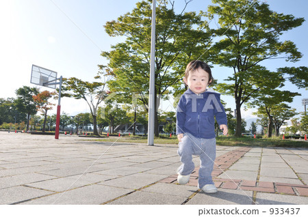 Baby at playground Baby at playground 933437