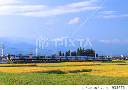 梓號列車 北阿爾卑斯 安曇野 933676