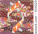Japanese pattern carp 934020