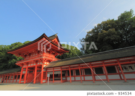 Shimogamo Shinto shrine gate Shimogamo Shinto shrine gate 934534