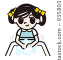Girl washing hands 935803
